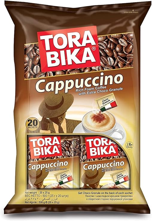 کاپوچینو تورابیکا باشکر torabika (20 عددی) اصل