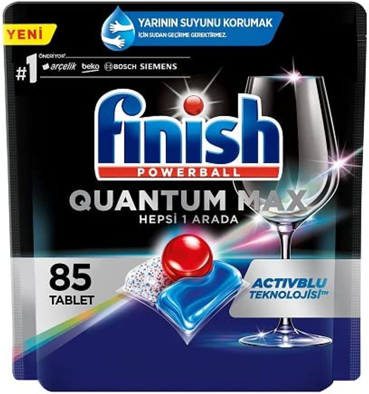 قرص ماشین ظرفشویی فینیش Finish مدل  ULTIMATE  بسته 85 تایی