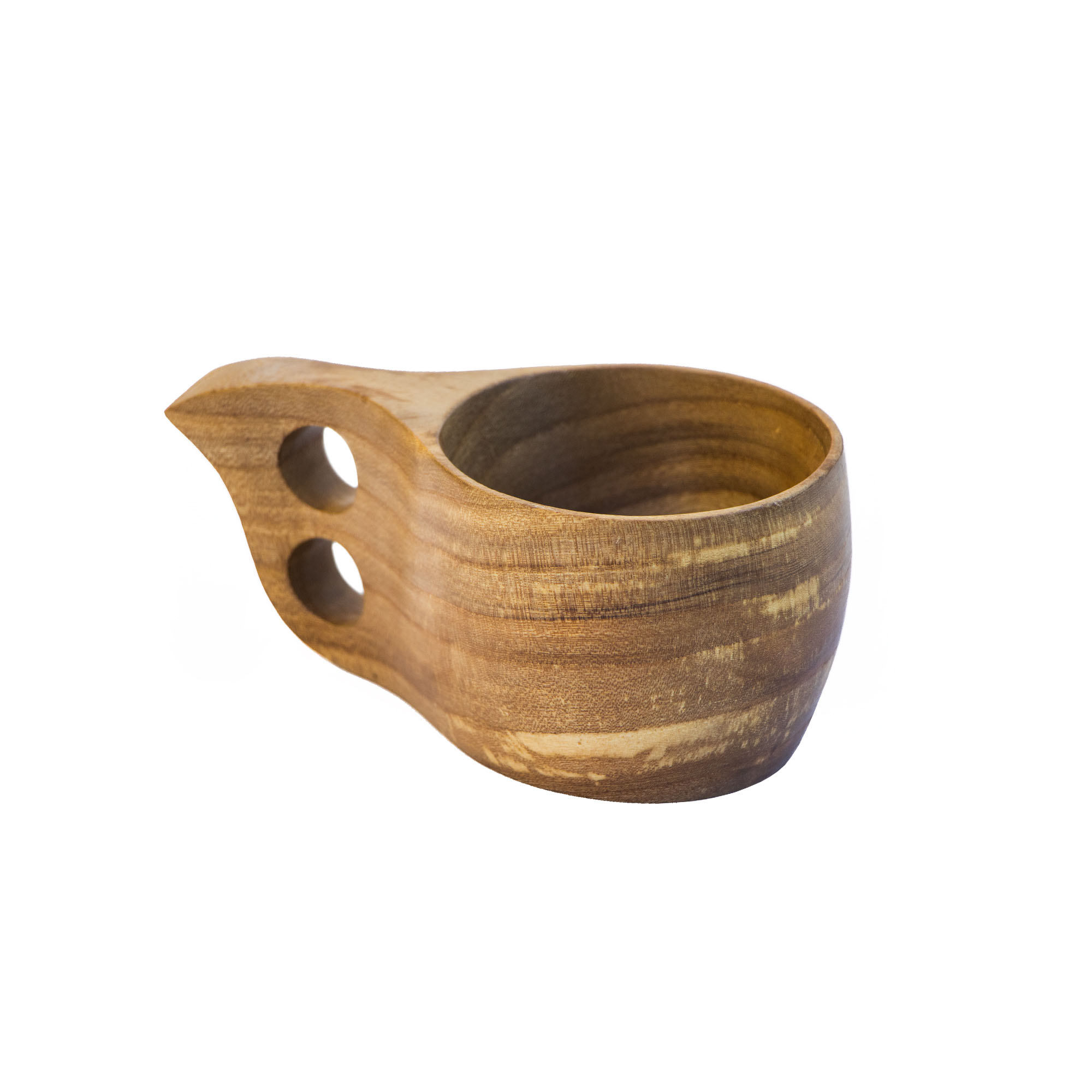 کوکسا گرد دو سوراخ چوبی از ویون